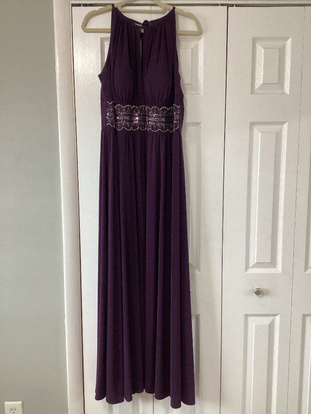 R & M Richards Beaded Gown